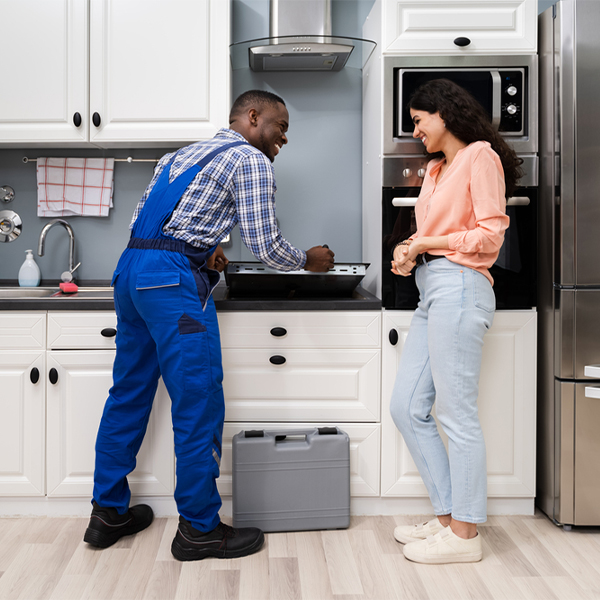 can you provide an estimate for cooktop repair before beginning any work in Sharpsburg